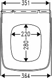 Крышка-сиденье Roca Dama Senso ZRU9302820 с микролифтом фото 3