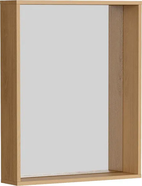 Зеркало Aqwella Basic 75x60 BAS0207DZ с полочкой фото 1