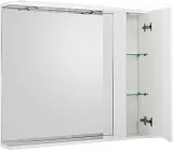 Зеркало-шкаф BelBagno Marino 80x75 MARINO-SPC-800/750-1A-BL-P-R правое с подсветкой фото 5