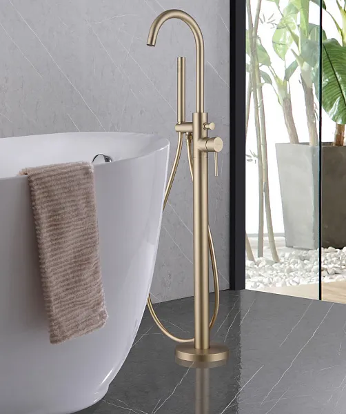 Смеситель для ванны с душем ABBER Wasser Kreis AF8115GN фото 2