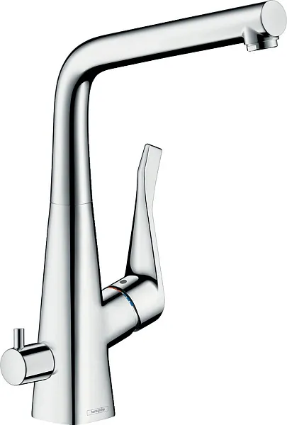 Смеситель Hansgrohe Metris M71 14888000 для кухонной мойки фото 1