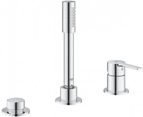 Смеситель Grohe Lineare New 19965001 на борт ванны фото 1