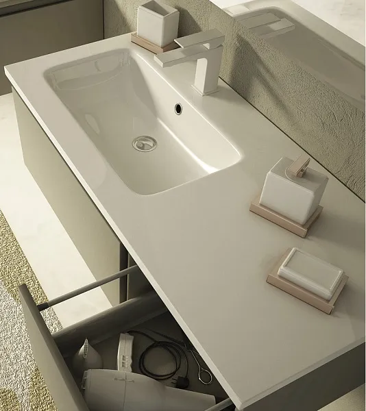 Раковина Cezares Avril 102 см 50165 левая фото 1