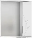 Зеркало Volna Adel 60x70 zsADEL60.R-01 правое с полочкой и подсветкой фото 1