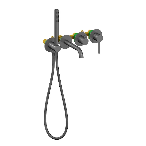 Смеситель для ванны с душем TIMO Saona 2314/18YSM фото 1