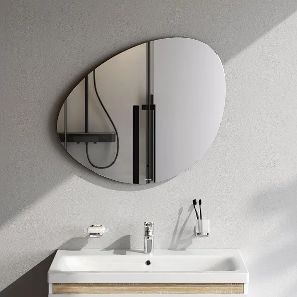 Зеркало AM.PM X-Joy 75,2x65,5 M85MOX50801WG с подсветкой фото 2