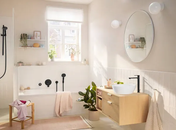 Смеситель Hansgrohe Rebris S 72466670 для ванны с душем внешняя часть фото 2