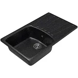 Кухонная мойка Mixline ML-GM20-308 Черная 525159 фото 1