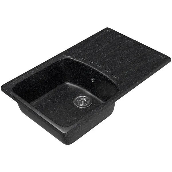 Кухонная мойка Mixline ML-GM20-308 Черная 525159 фото 1