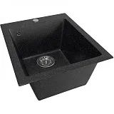 Кухонная мойка Mixline ML-GM14-308 Черная 525094 фото 1