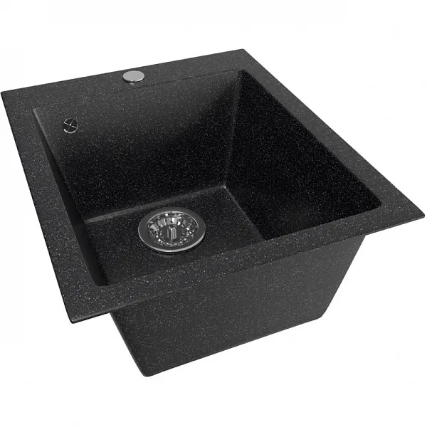 Кухонная мойка Mixline ML-GM14-308 Черная 525094 фото 1