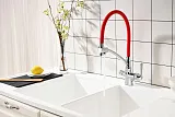 Смеситель Lemark Comfort LM3070C-Red для кухонной мойки фото 4