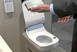 Крышка-сиденье Duravit DuraStyle Senso Wash 610200002000300 с микролифтом, петли хром, функция биде фото 9
