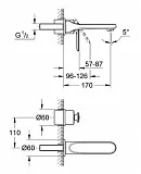 Смеситель Grohe Veris 19342000 для раковины фото 3