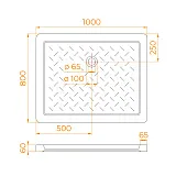 Душевой поддон RGW CER 19170380-01 фото 2