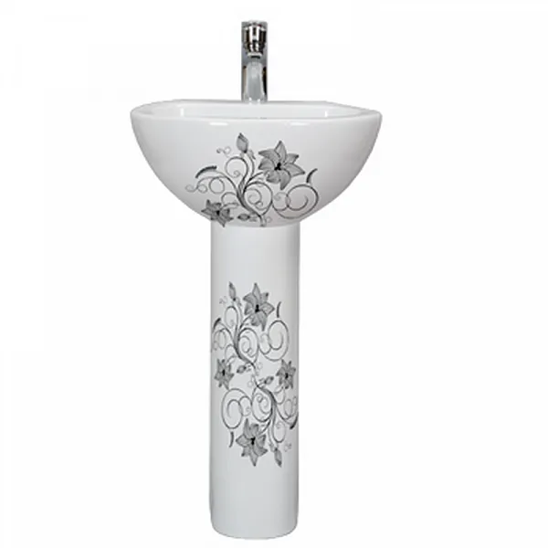 Раковина SANITA LUXE Art lux flora 48х48 см. ARTSLWB10 фото 3