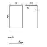 Душевая перегородка PAINI PAINI-WalkIN110F фото 8