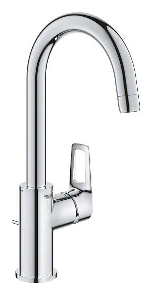Смеситель Grohe BauLoop 23763001 для раковины с донным клапаном фото 1