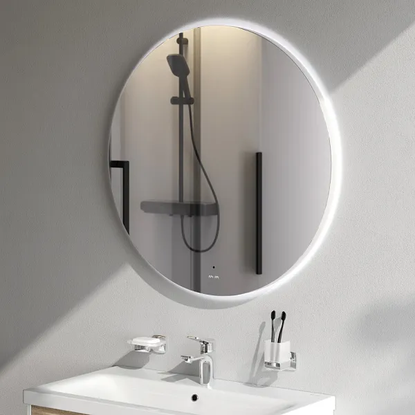 Зеркало AM.PM X-Joy 80x80 M85MOX40801S с подсветкой фото 4