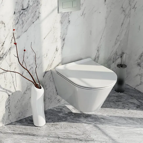 Крышка-сиденье Kerama Marazzi Plaza Modern PLMR1.seat.02\WHT с микролифтом фото 3