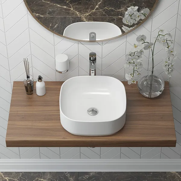 Раковина Lavinia Boho Bathroom Sink Slim 40 см 33311006 фото 5