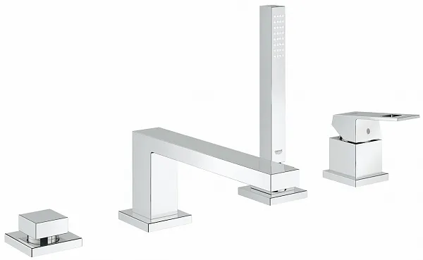 Смеситель Grohe Eurocube 19897001 на борт ванны фото 1