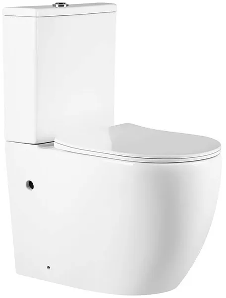 Унитаз-компакт Vincea Evo VT2-34 напольный безободковый с микролифтом фото 1