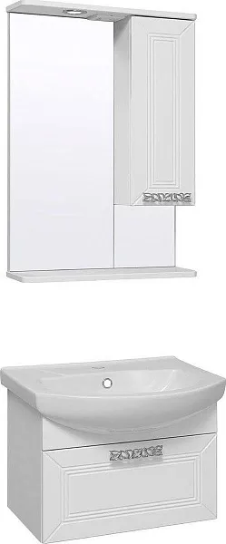 Мебель для ванной Runo Монро 55 подвесная фото 2