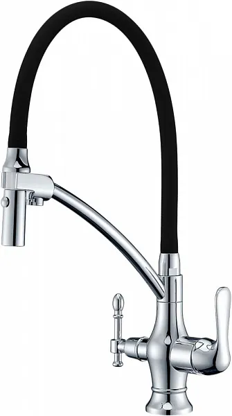 Смеситель ZorG Sanitary ZR 347-6 YF для кухонной мойки фото 1
