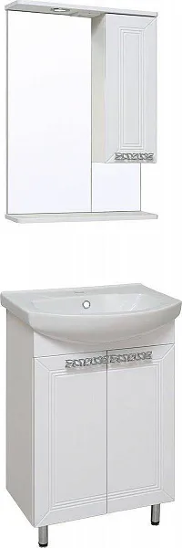 Мебель для ванной Runo Монро 55 напольная фото 2