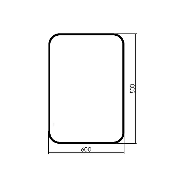 Зеркало Mixline Мальта-лофт 80x60 4630104804110 фото 2