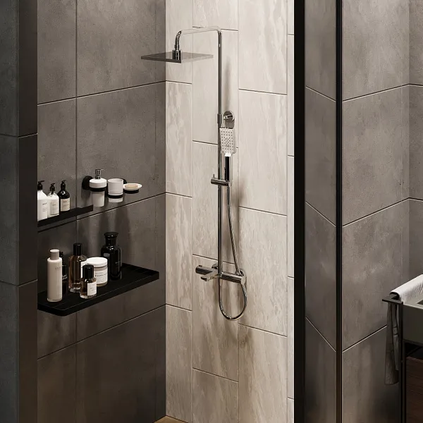 Душевая стойка PAINI Nove 09CR687THQ250F3Q80 фото 3