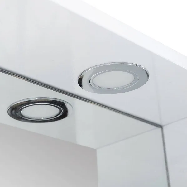 Зеркало-шкаф BelBagno Marino 80x75 MARINO-SPC-800/750-1A-BL-P-R правое с подсветкой фото 12