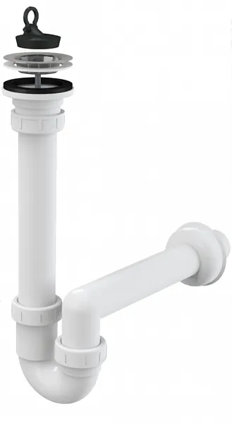 Сифон AlcaPlast A800-DN40 для кухонной мойки фото 1