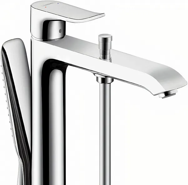 Смеситель Hansgrohe Metris 31471000 для ванны с душем фото 2