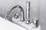 Смеситель Grohe Grandera 19936000 на борт ванны фото 2