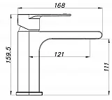Смеситель Azario Delano AZ-15844521 для раковины фото 2
