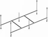 Монтажный набор для ванны Am.Pm Gem 170x75 W90A-170-075W-R фото 1