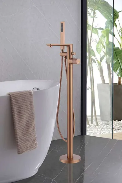 Смеситель для ванны с душем ABBER Rund AF8715MRG фото 2