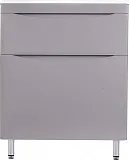 Тумба с раковиной Style Line Бергамо 70 серая напольная фото 1