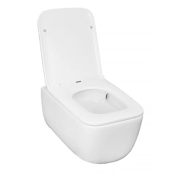Унитаз Azario Flavia AZ-0076-UQ1 подвесной безободковый с сиденьем микролифт фото 2