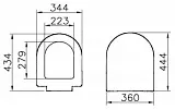 Крышка-сиденье VitrA S50 801-003-009 с микролифтом фото 2