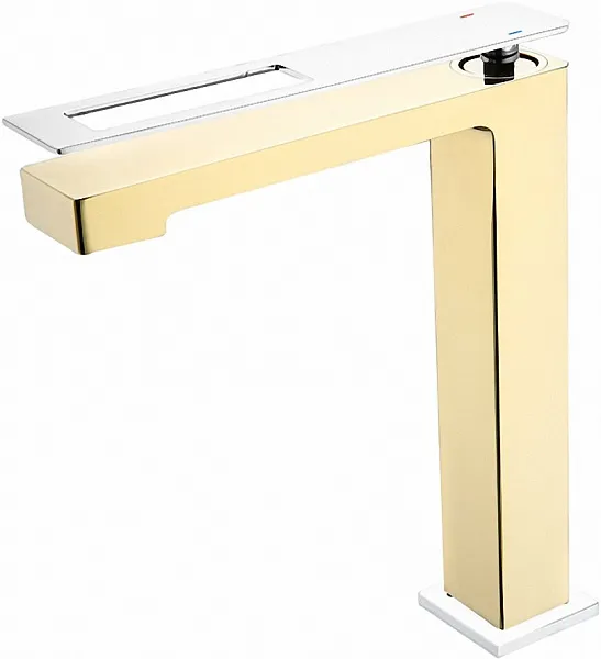 Смеситель Boheme Q 142-GCR для раковины-чаши фото 1