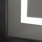 Зеркало BelBagno Kraft 60x80 SPC-KRAFT-600-800-SENS-NERO с подсветкой фото 6