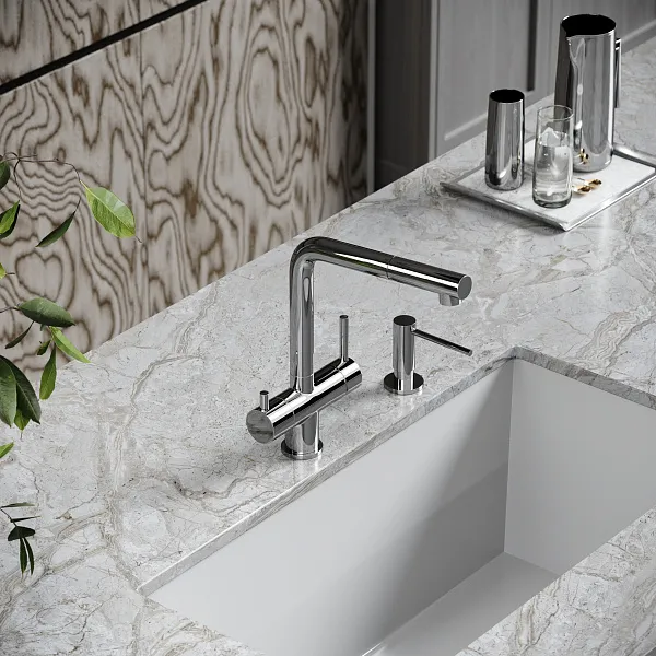 Смеситель для кухонной мойки Sancos Spin SC4015CH фото 1