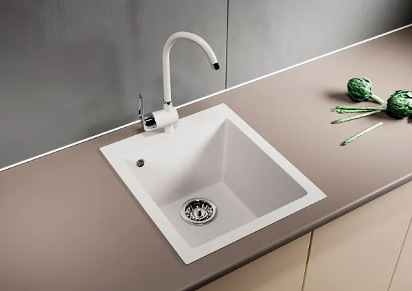 Кухонная мойка Mixline ML-GM14-331 Белая 525099 фото 4