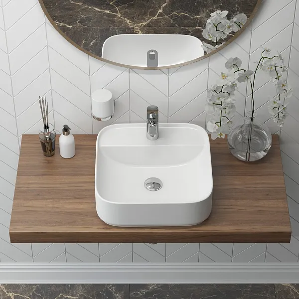 Раковина Lavinia Boho Bathroom Sink Slim 42 см 33311007 фото 5