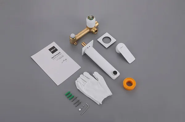 Смеситель для раковины ABBER Weiss Insel AF8082FW фото 3