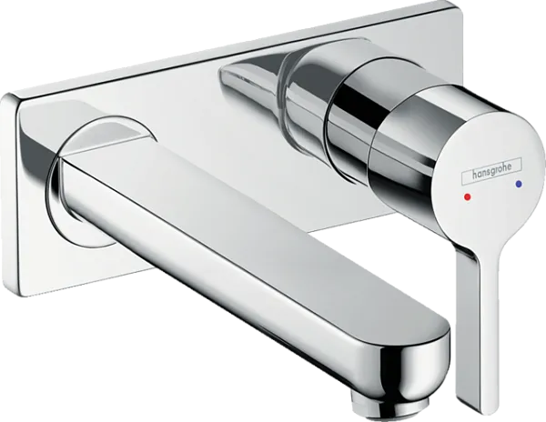 Смеситель Hansgrohe Metris S 31163000 для раковины фото 1