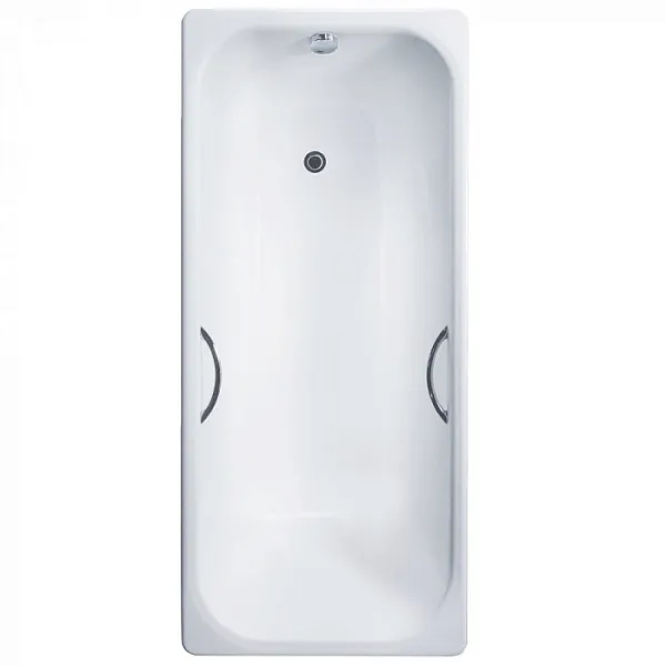 Ванна чугунная Delice Aurora 150x70 DLR230603R с отверстиями под ручки фото 1